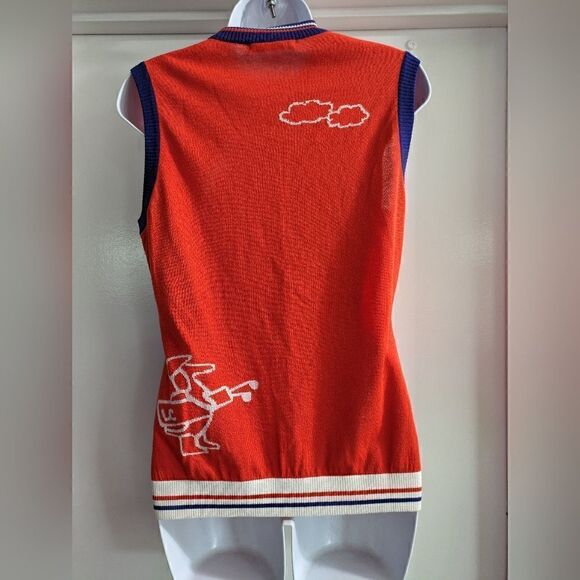 Louis castel color block zippered vest size 95 - Picture 5 of 8